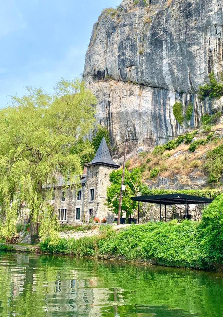 Pieds Dans L'Eau Private Wellness Bordure De Meuse Villa Lustin Exterior photo